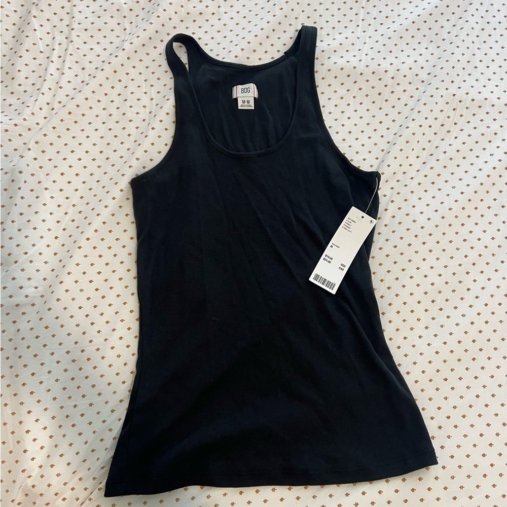 UO BDG Black Tank Top NWT
